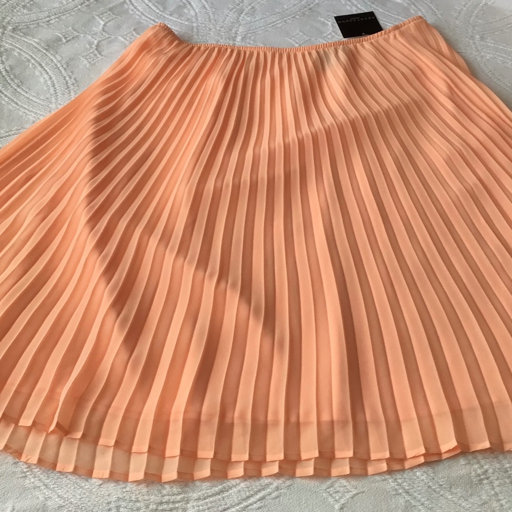 Silk pleated skirt NWOT